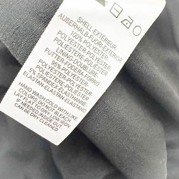 Dress The Population Natalie Sequin Side Slit Long Sleeve Dress Silver Size L - Picture 6 of 8